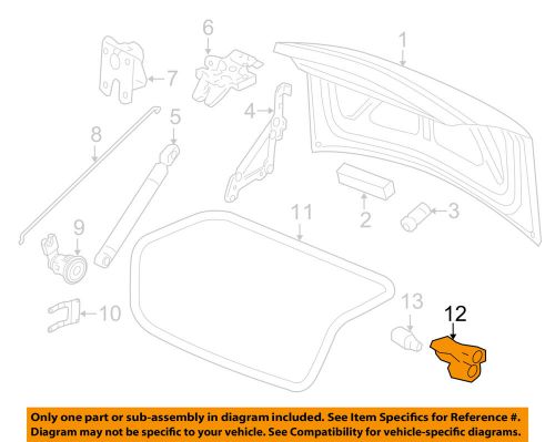 Gm oem trunk lid-trunk lamp 10273135