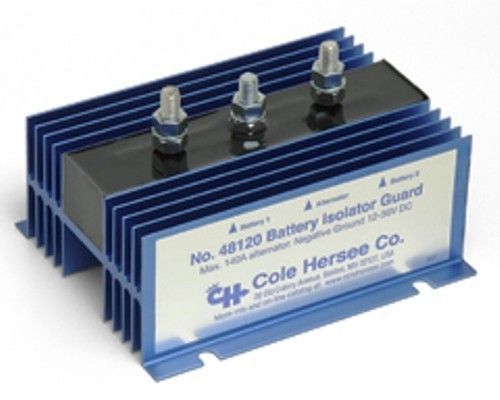 New cole hersee co. 48120-bx 140a battery isolator