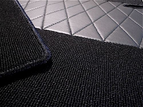 Carpet set black loop for mercedes w111 fintail 220 s se 1959-1965