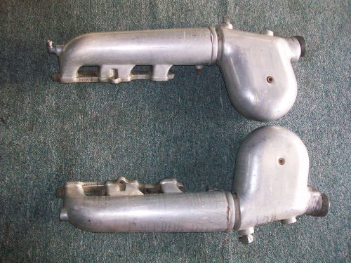 Guardian oldsmobile 350 455 boat exhaust manifold logs / risers