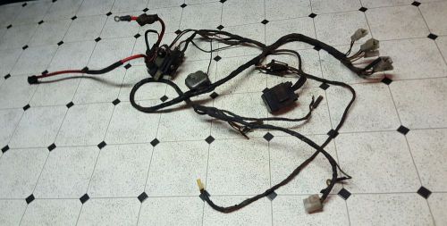1983 yamaha excel 340 complete wiring harness