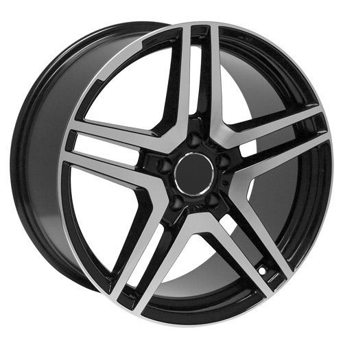 18 inch black mercedes benz wheels replica rims