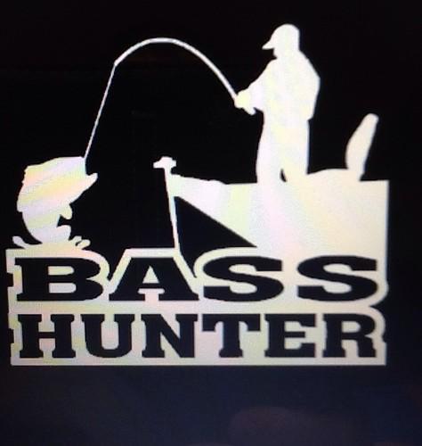 Bass fishing decals