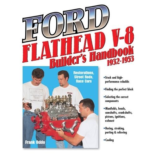 Ford flathead v-8 builder&#039;s handbook 1932-1953 book - brand new! 1932