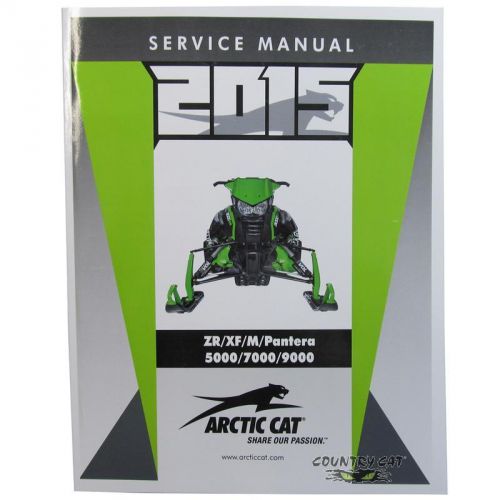 Arctic cat 2015 snowmobile repair service shop manual book 4-stroke - 2260-468