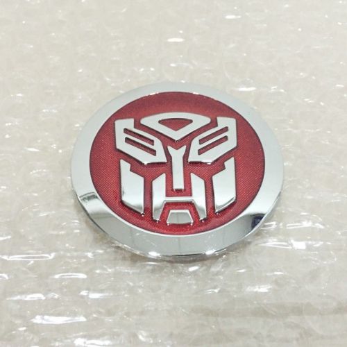 3d car decoration transformers sticker logo metal autobot emblem badge decal
