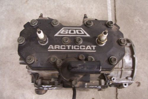Arctic cat snowmobile 2000 zl 600 efi short block engine 0662-275