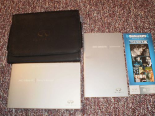 2013 infiniti fx 35 50 suv owners manual books guide case all models