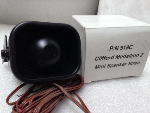 New clifford medallion 2 mini speaker siren for clifford g4 and g5 system