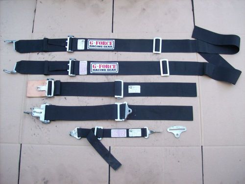 Porsche 968 944 turbo s2 - g-froce racing 5-point seat belt safety harness black