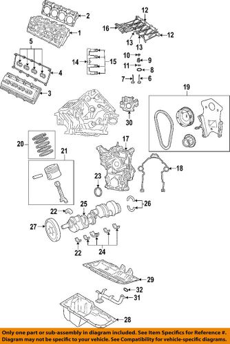 Chrysler oem-engine crankshaft seal 53021335ad