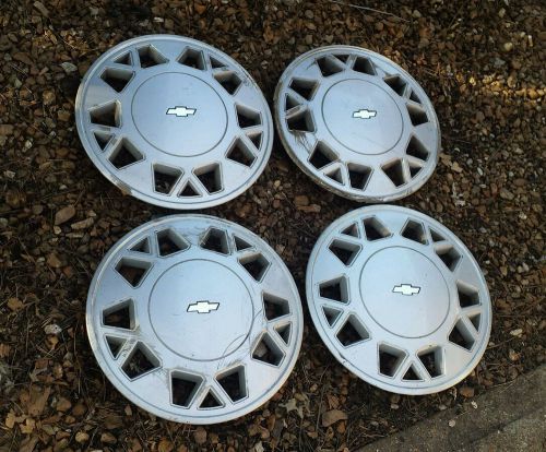 Set of 4 oem 1989-91 chevy corsica lumina 14&#034; hubcaps wheel covers gm 22590083