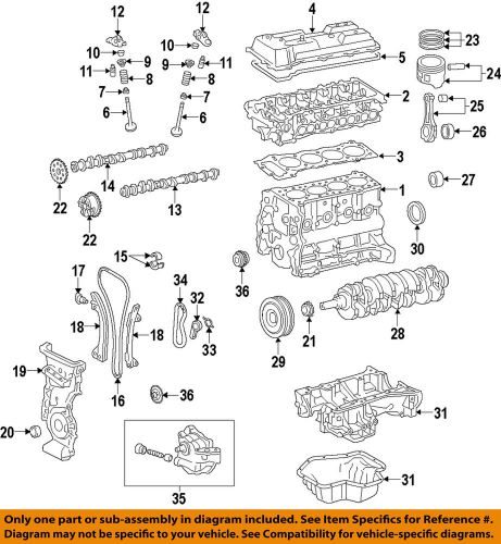 Toyota oem 2014 corolla-engine valve cover 112010t060