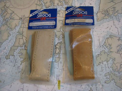 Sea dog leather mooring line chafing kit