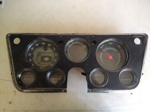 1967 1968 1969 1970 1971 1972 chevy gmc truck gauge cluster gauges