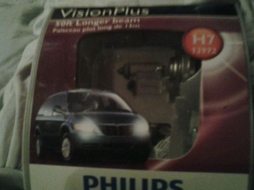 Genuine philips vision plus h&amp; 50ft brighter 12972vp vps2 halogen bulbs new lamp