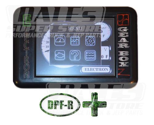 Electron touch screen plus tuner / guages dpf/egr delete tuner powerstroke 6.4l