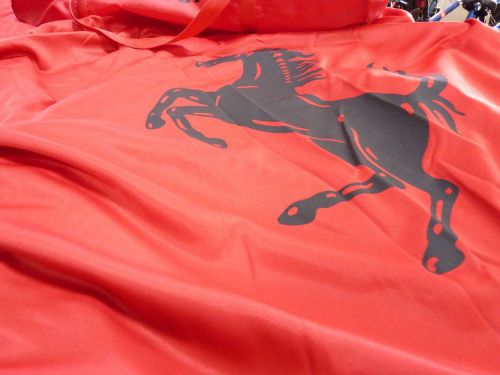 Ferrari california car cover oem red color - indoor only &#034;free shipping&#034;