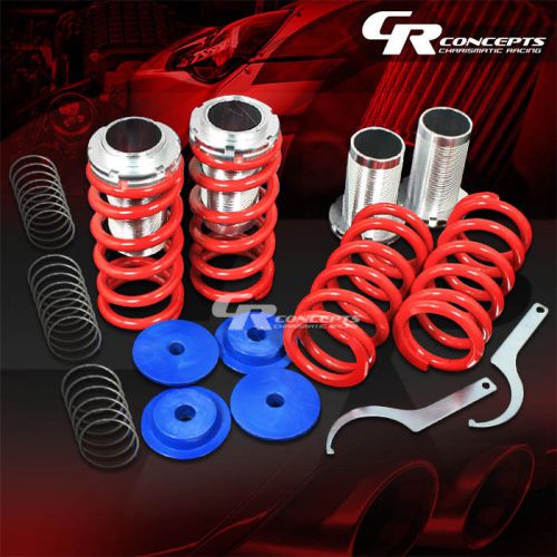 Lowering 0-3&#034;adjustable scale coilover+red springs for mit eclipse/talon 1g/2g
