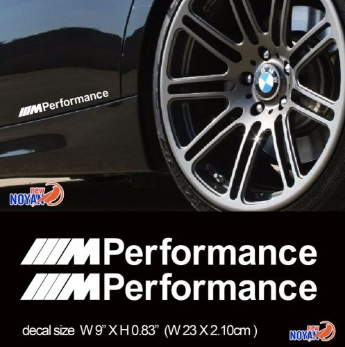 M-performance-bmw-m3-m4-m5-decal-racing-sticker- 9&#034;/23cm