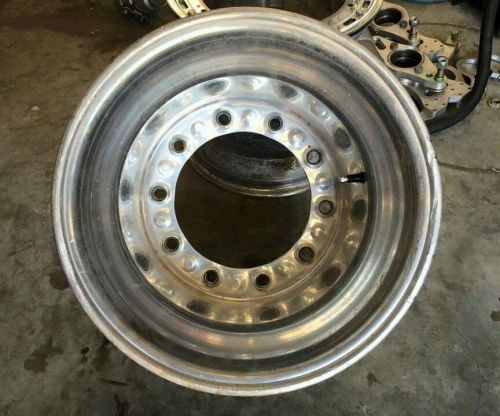Weld 10 hole non bead 15x14 alum racing wheel dirt late model imca race car #2