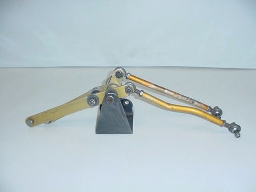 Bert transmission aluminum gold anodized shifter handle &amp;rods s5 whelan modified
