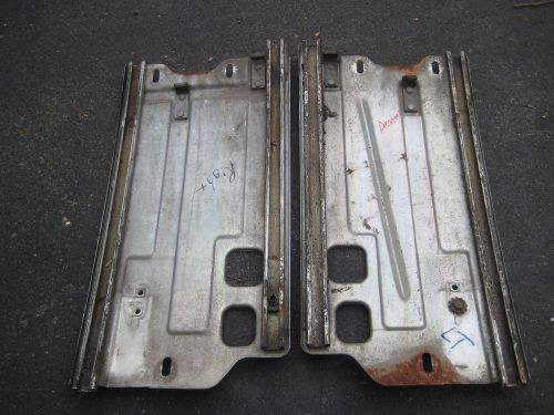 1964 1965 1966 ford mustang coupe convertible quarter window guide track pair