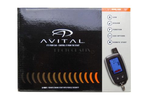 Avital 5303 alarm and remote start - missing 2 way control