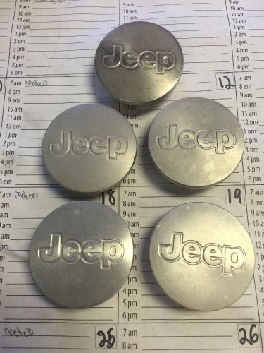 2002-2006 jeep liberty set of 4 center caps 52059522aa