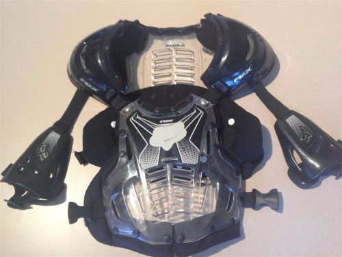 Fox chest protector guard airframe mx motocross clear adult small