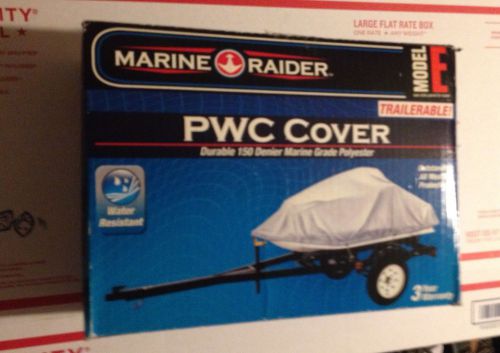 Marine pwc jet ski cover model e trailerable large with storage bag  free ship