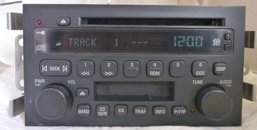 03 04 05 buick lesabre radio cd cassette player factory oem 25756857 b 4042