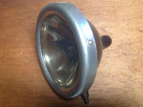 Lqqk! vintage 1920s 1930s early search spot lamp light glass lens solid