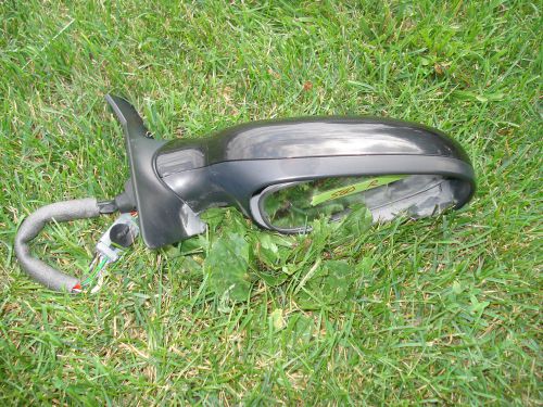 Volvo oem  s80 passenger right  door mirror with black painted cover, fits 99-02