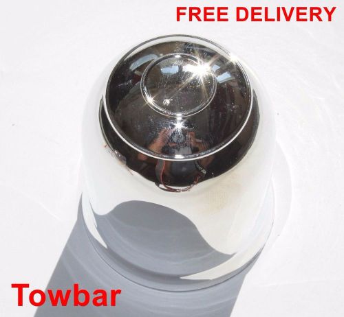Towbar towball soft plastic cap cover chrom tow ball tow-ball towing protect car