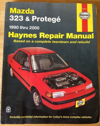 Haynes repair manual - mazda 323