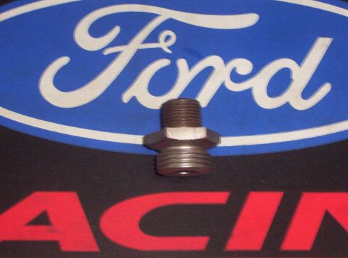 Small block ford oil filter insert adapter