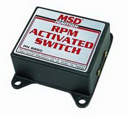 Msd 8950 rpm activated switch