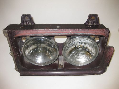 1970 69 71?? cadillac headlight assembly lh with t-3 bulb great part