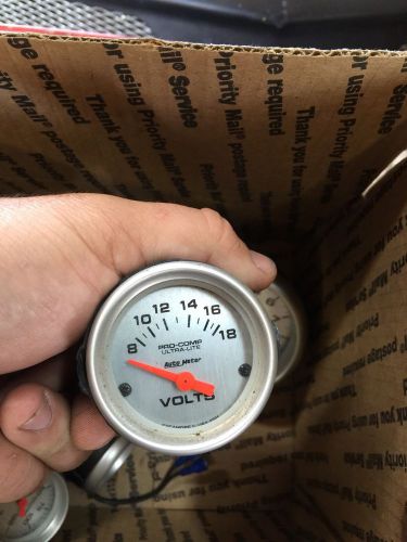 Auto meter pro comp ultra lite volt gauge