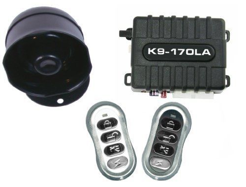 K9 k9170la keyless entry and car alarm security system