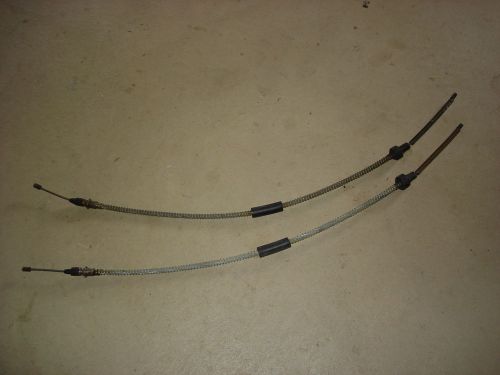 1964 1965 1966 1967 64 65 66 67 nos chevelle rear emergency brake cables 3847944
