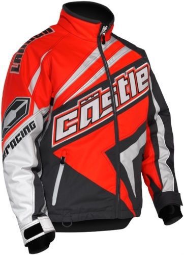 Castle x mens launch g2 warm winter snowmobile jacket coat- size xxl / 2xl -new