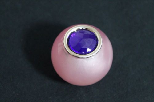 Pink/blue acrylic shift knob handle accessory willy mopar chrysler plymouth ford