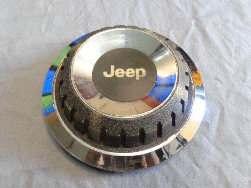 Jeep cherokee comanche wagoneer center cap hubcap oem 8952-000-154 #c13-c039