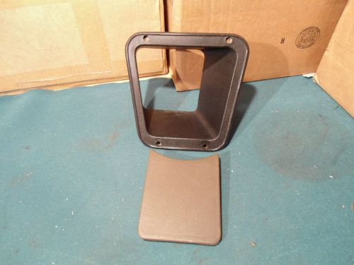 1970 - 1981 chevy camaro firebird 4 speed shifter console boot cover &amp; end cap