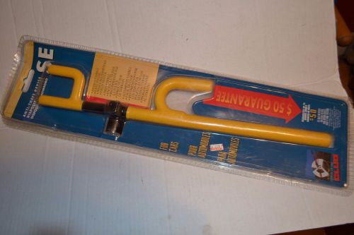 Vintage nos the club makers anti theft steering wheel lock device