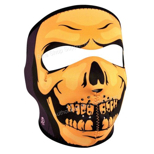 Zan headgear wnfm085, neoprene full mask, reverses to black, reaper face mask