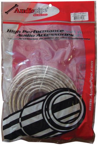 10 ga. speaker cable 25ft audiopipe cable1025 wire