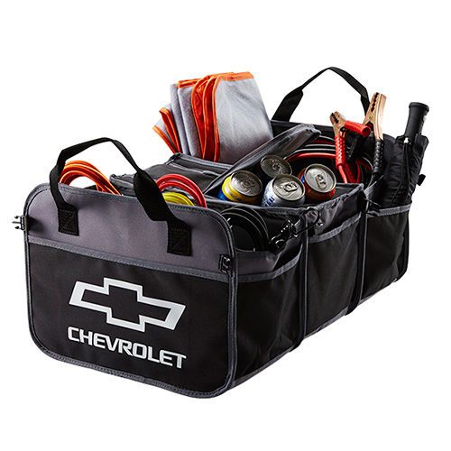 Car suv trunk black cargo organizer folding storage bag box chevrolet cooler